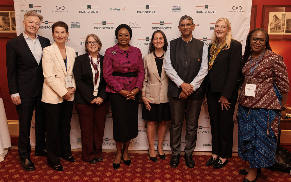 Speakers and hosts at Bridgforte Dialogues @ UNGA 81, Harvard Club of New York City