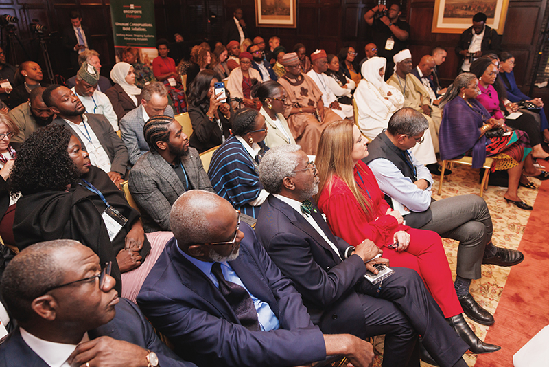 The audience at the UNGA 2026 Bridgforte Dialogue in New York