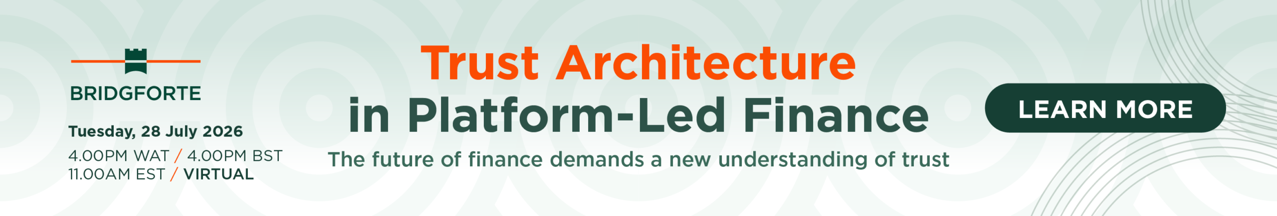 Trust Architecture in Platform-Led Finance — Learn More